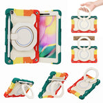 Armor Contrast Colour Silicone + custodia per tablet PC, For Lenovo Tab K10 / M10 Plus, For Lenovo Tab M10 HD Gen 2 X306, For Samsung Galaxy Tab A 8.0 2019 SM-T290