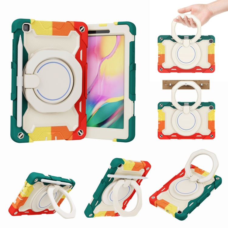 Armor Contrast Colour Silicone + custodia per tablet PC, For Lenovo Tab K10 / M10 Plus, For Lenovo Tab M10 HD Gen 2 X306, For Samsung Galaxy Tab A 8.0 2019 SM-T290