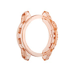 Custodia per orologio color caramello a mezza confezione in TPU, For Garmin Fenix 7
