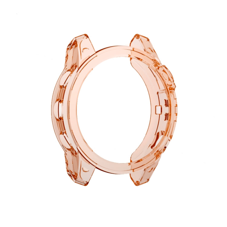 Custodia per orologio color caramello a mezza confezione in TPU, For Garmin Fenix 7