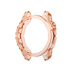 Custodia per orologio color caramello a mezza confezione in TPU, For Garmin Fenix 7
