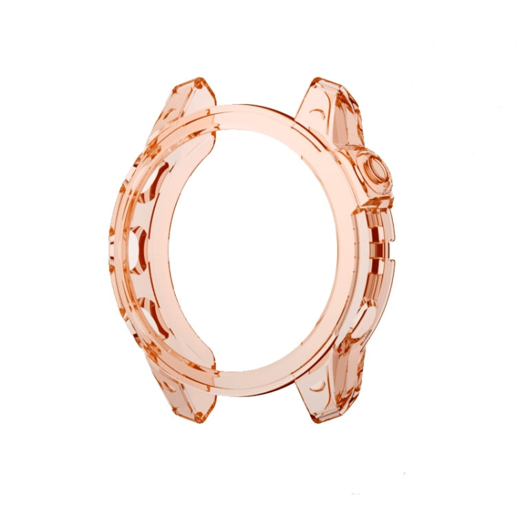 Custodia per orologio color caramello a mezza confezione in TPU, For Garmin Fenix 7