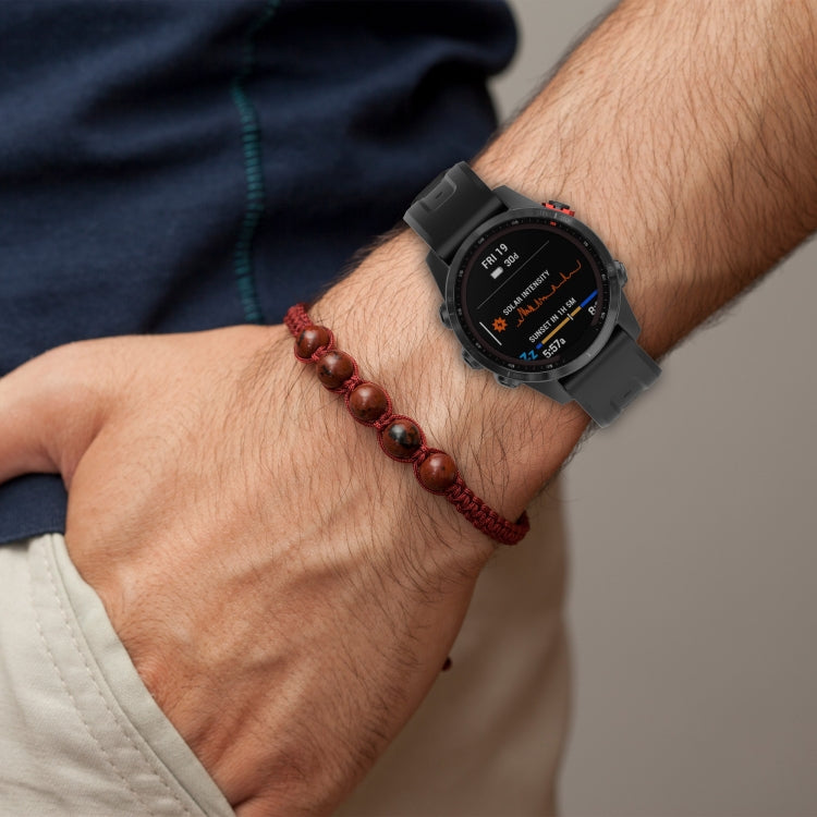 Cinturino in silicone a sgancio rapido, For Garmin Fenix 7X