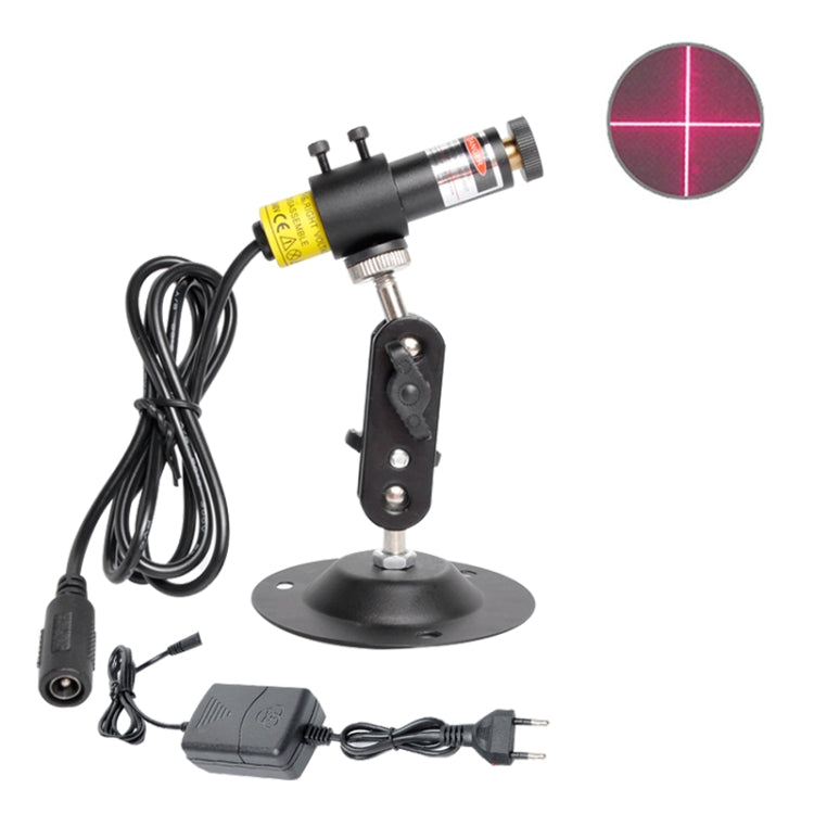 Luce di posizionamento laser con supporto, spina europea, 100wm Dot, 100wm Line, 100wm Cross, 200wm Dot, 200wm Line, 200wm Cross