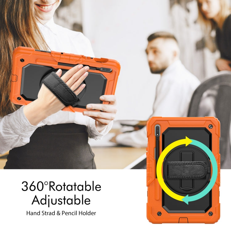 Custodia in silicone + tablet PC con tracolla, For Samsung Galaxy Tab S8 11 inch SM-X700, For Samsung Galaxy Tab S8+ 12.4 inch SM-X800
