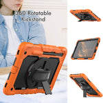 Custodia in silicone + tablet PC con tracolla, For Samsung Galaxy Tab S8 11 inch SM-X700, For Samsung Galaxy Tab S8+ 12.4 inch SM-X800
