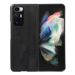 Cassa del telefono dell'unità di elaborazione di struttura della mucca gialla, For Xiaomi 12 Pro, For Xiaomi 12 / 12X, For Xiaomi Mi Mix Fold