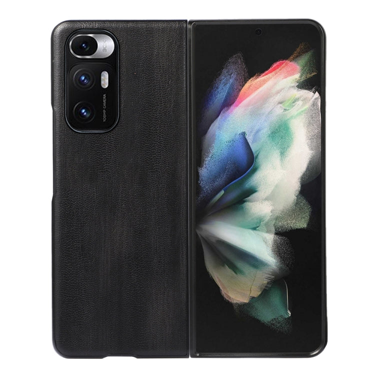 Cassa del telefono dell'unità di elaborazione di struttura della mucca gialla, For Xiaomi 12 Pro, For Xiaomi 12 / 12X, For Xiaomi Mi Mix Fold