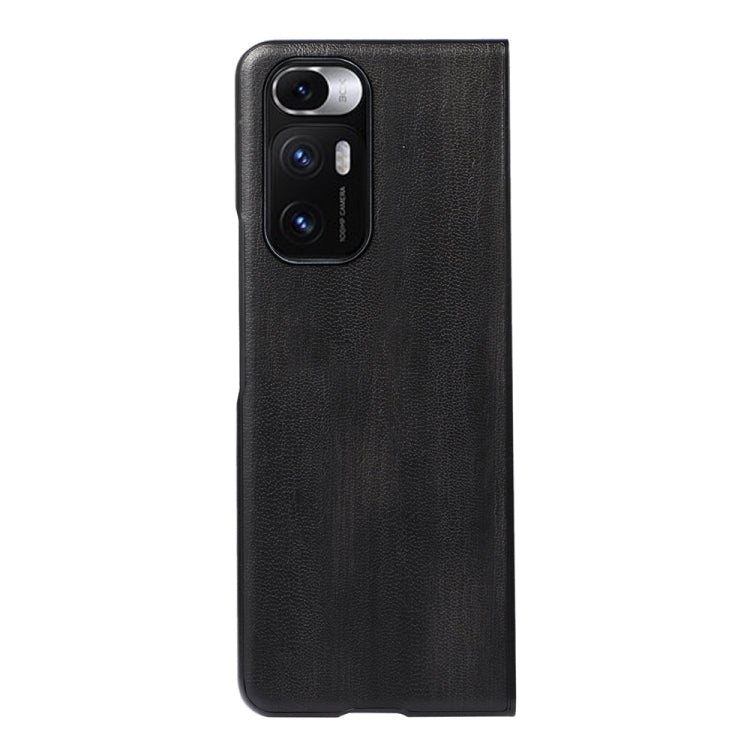 Cassa del telefono dell'unità di elaborazione di struttura della mucca gialla, For Xiaomi 12 Pro, For Xiaomi 12 / 12X, For Xiaomi Mi Mix Fold
