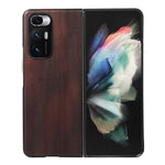 Cassa del telefono dell'unità di elaborazione di struttura della mucca gialla, For Xiaomi 12 Pro, For Xiaomi 12 / 12X, For Xiaomi Mi Mix Fold