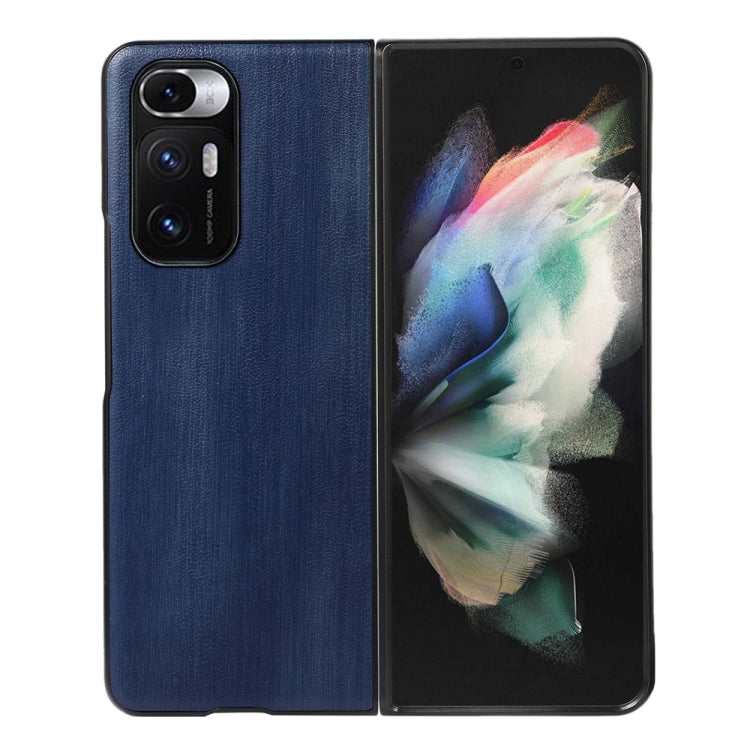 Cassa del telefono dell'unità di elaborazione di struttura della mucca gialla, For Xiaomi 12 Pro, For Xiaomi 12 / 12X, For Xiaomi Mi Mix Fold