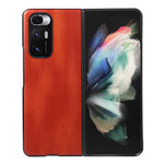 Cassa del telefono dell'unità di elaborazione di struttura della mucca gialla, For Xiaomi 12 Pro, For Xiaomi 12 / 12X, For Xiaomi Mi Mix Fold