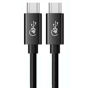 PD 100 W USB-C/Tipo-C a USB-C/Tipo-C Thunderbolt 4 Cavo dati con funzionalità complete, 0.5m, 1m, 2m