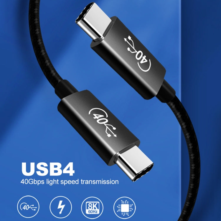 Cavo USB-C Thunderbolt 4 PD 100W 0.5m 1m 2m