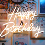 Lampada al neon decorativa a LED per feste di buon compleanno