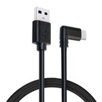 Cavo USB 3.2 Gen1 Type-C a gomito per Oculus Quest 1/2 3m 4m