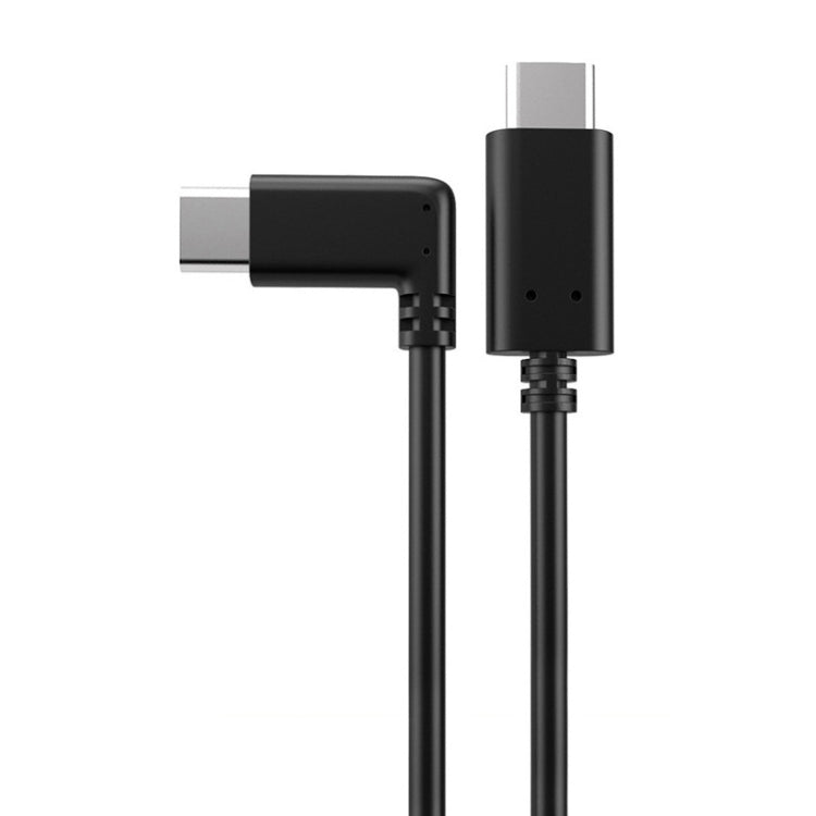 Cavo di collegamento VR a gomito singolo da USB 3.2 Gen1 Type-C a USB 3.2 Gen1 Type-C per Oculus Quest 1/2, 3m Single Elbow