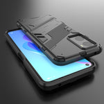 Punk Armor PC + Custodia per telefono in TPU con supporto, For OPPO A36 4G (China) / Realme 9i