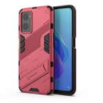 Punk Armor PC + Custodia per telefono in TPU con supporto, For OPPO A36 4G (China) / Realme 9i