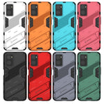 Punk Armor PC + Custodia per telefono in TPU con supporto, For OPPO A36 4G (China) / Realme 9i