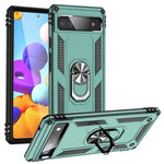 Custodia protettiva antiurto in TPU + PC con supporto girevole a 360 gradi, For Google Pixel 6A, For Google Pixel 7 Pro