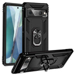 Custodia protettiva antiurto in TPU + PC con supporto girevole a 360 gradi, For Google Pixel 6A, For Google Pixel 7 Pro