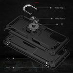 Custodia per telefono antiurto in TPU + PC con supporto, For Samsung Galaxy A03s US Version, For Samsung Galaxy A23