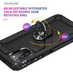 Custodia per telefono antiurto in TPU + PC con supporto, For Samsung Galaxy A03s US Version, For Samsung Galaxy A23