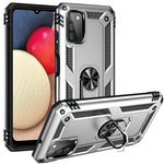 Custodia per telefono antiurto in TPU + PC con supporto, For Samsung Galaxy A03s US Version, For Samsung Galaxy A23