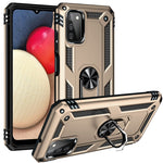 Custodia per telefono antiurto in TPU + PC con supporto, For Samsung Galaxy A03s US Version, For Samsung Galaxy A23