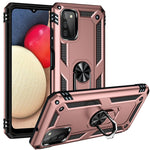 Custodia per telefono antiurto in TPU + PC con supporto, For Samsung Galaxy A03s US Version, For Samsung Galaxy A23