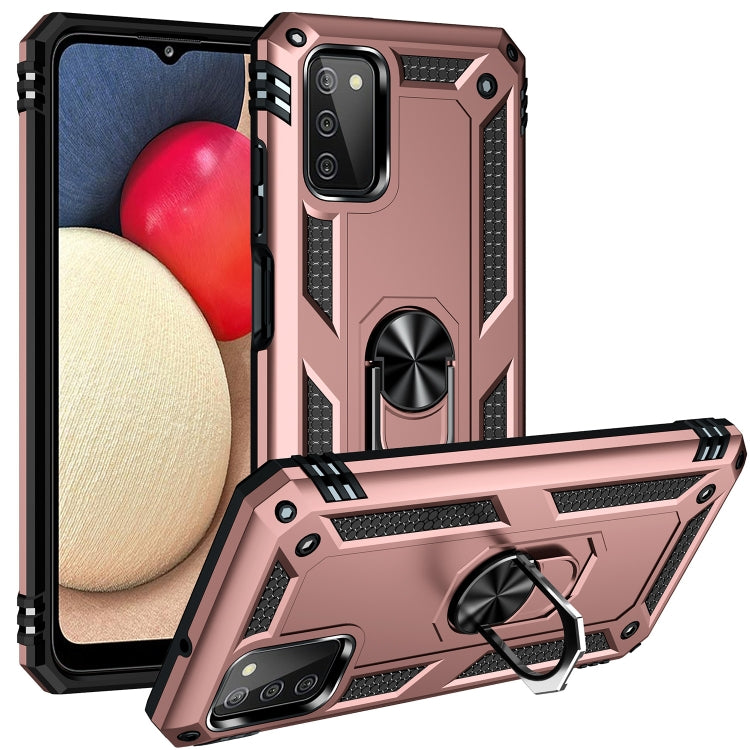 Custodia per telefono antiurto in TPU + PC con supporto, For Samsung Galaxy A03s US Version, For Samsung Galaxy A23