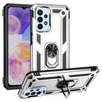 Custodia per telefono antiurto in TPU + PC con supporto, For Samsung Galaxy A03s US Version, For Samsung Galaxy A23
