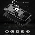 Custodia per telefono antiurto in TPU + PC con supporto girevole a 360 gradi, For Xiaomi Poco X4 Pro 5G