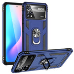 Custodia per telefono antiurto in TPU + PC con supporto girevole a 360 gradi, For Xiaomi Poco X4 Pro 5G
