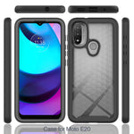 Custodia per telefono Starry Sky tinta unita serie PC + TPU con pellicola in PET, For Motorola Moto E20, For Motorola Moto G60S, For Motorola Moto G71 5G, For Motorola Moto G200 5G