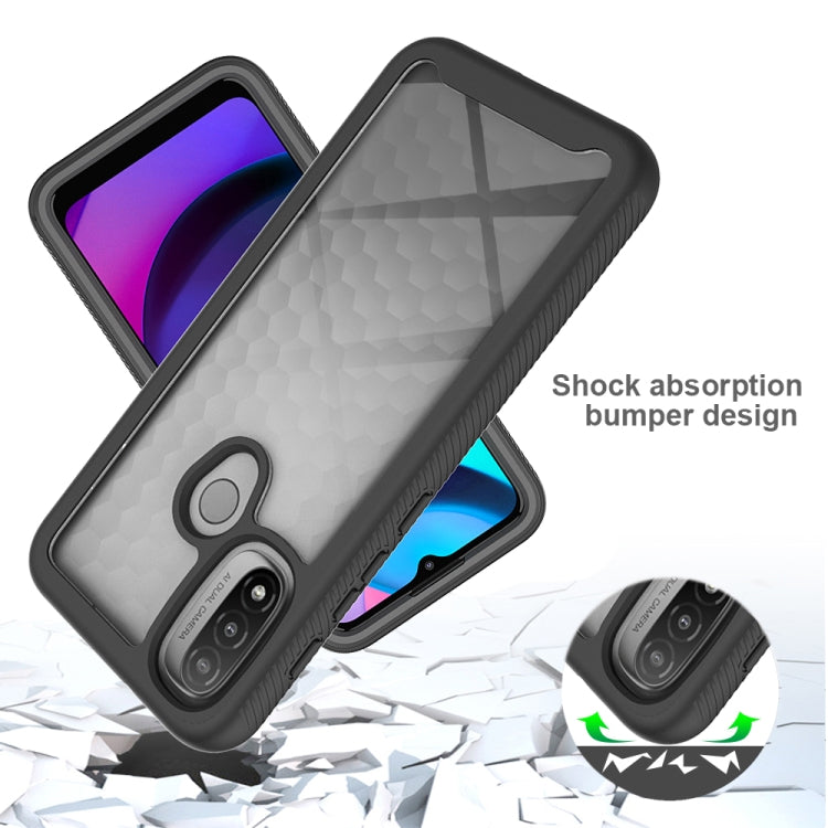 Custodia per telefono Starry Sky tinta unita serie PC + TPU con pellicola in PET, For Motorola Moto E20, For Motorola Moto G60S, For Motorola Moto G71 5G, For Motorola Moto G200 5G