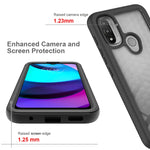 Custodia per telefono Starry Sky tinta unita serie PC + TPU con pellicola in PET, For Motorola Moto E20, For Motorola Moto G60S, For Motorola Moto G71 5G, For Motorola Moto G200 5G