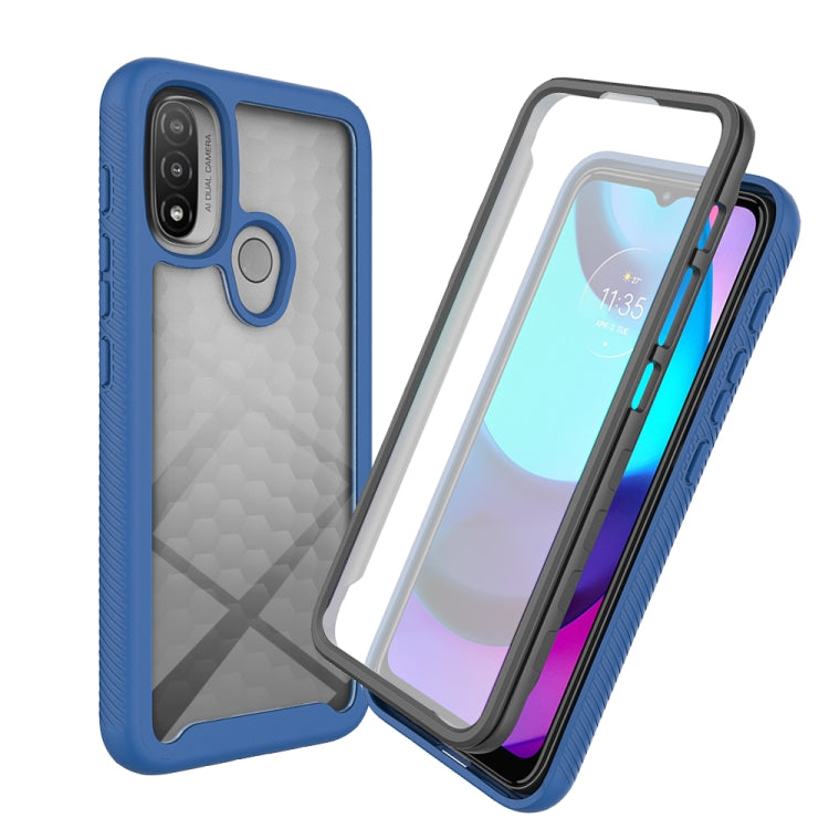 Custodia per telefono Starry Sky tinta unita serie PC + TPU con pellicola in PET, For Motorola Moto E20, For Motorola Moto G60S, For Motorola Moto G71 5G, For Motorola Moto G200 5G
