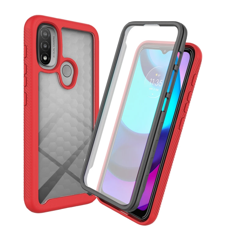 Custodia per telefono Starry Sky tinta unita serie PC + TPU con pellicola in PET, For Motorola Moto E20, For Motorola Moto G60S, For Motorola Moto G71 5G, For Motorola Moto G200 5G