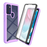 Custodia per telefono Starry Sky tinta unita serie PC + TPU con pellicola in PET, For Motorola Moto E20, For Motorola Moto G60S, For Motorola Moto G71 5G, For Motorola Moto G200 5G