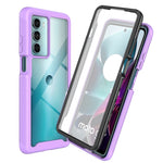 Custodia per telefono Starry Sky tinta unita serie PC + TPU con pellicola in PET, For Motorola Moto E20, For Motorola Moto G60S, For Motorola Moto G71 5G, For Motorola Moto G200 5G