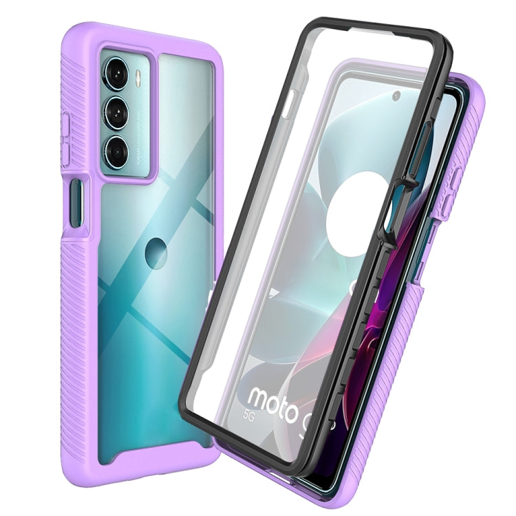 Custodia per telefono Starry Sky tinta unita serie PC + TPU con pellicola in PET, For Motorola Moto E20, For Motorola Moto G60S, For Motorola Moto G71 5G, For Motorola Moto G200 5G