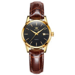 OLEVS 6898 Orologio al quarzo impermeabile con doppio calendario da donna
