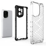 PC a nido d'ape antiurto + custodia per telefono in TPU, For OPPO Find X5, For OPPO Find X5 Pro, For OPPO Realme C35, For OPPO A36 4G (China), For OPPO Reno7 SE 5G
