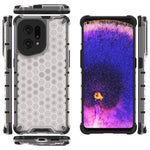 PC a nido d'ape antiurto + custodia per telefono in TPU, For OPPO Find X5, For OPPO Find X5 Pro, For OPPO Realme C35, For OPPO A36 4G (China), For OPPO Reno7 SE 5G