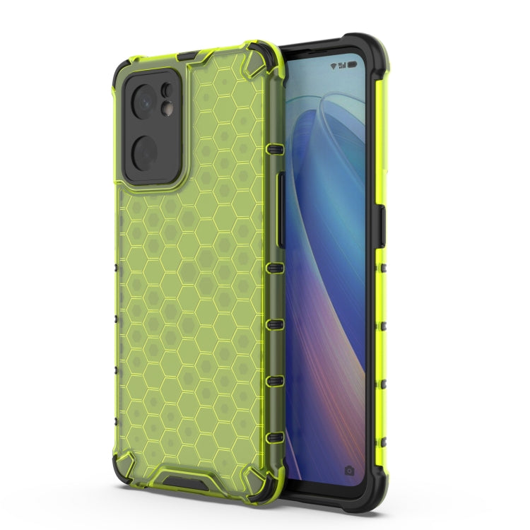 PC a nido d'ape antiurto + custodia per telefono in TPU, For OPPO Find X5, For OPPO Find X5 Pro, For OPPO Realme C35, For OPPO A36 4G (China), For OPPO Reno7 SE 5G