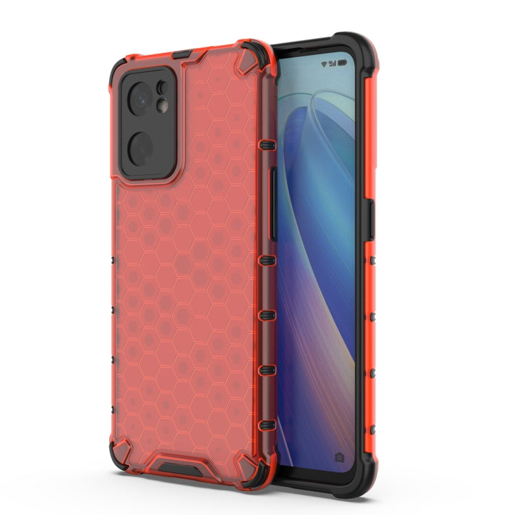 PC a nido d'ape antiurto + custodia per telefono in TPU, For OPPO Find X5, For OPPO Find X5 Pro, For OPPO Realme C35, For OPPO A36 4G (China), For OPPO Reno7 SE 5G