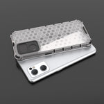 PC a nido d'ape antiurto + custodia per telefono in TPU, For OPPO Reno7 5G Global / Find X5 Lite