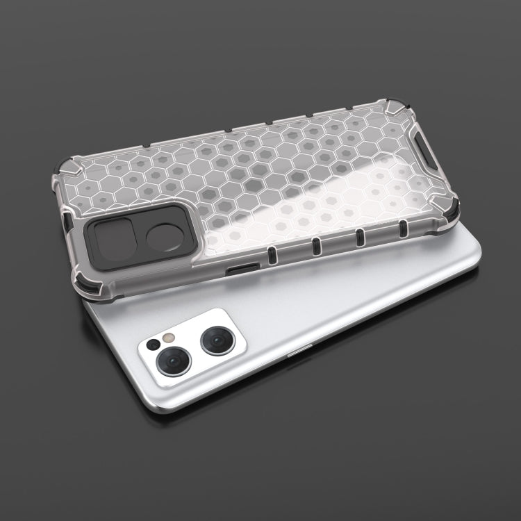 PC a nido d'ape antiurto + custodia per telefono in TPU, For OPPO Reno7 5G Global / Find X5 Lite